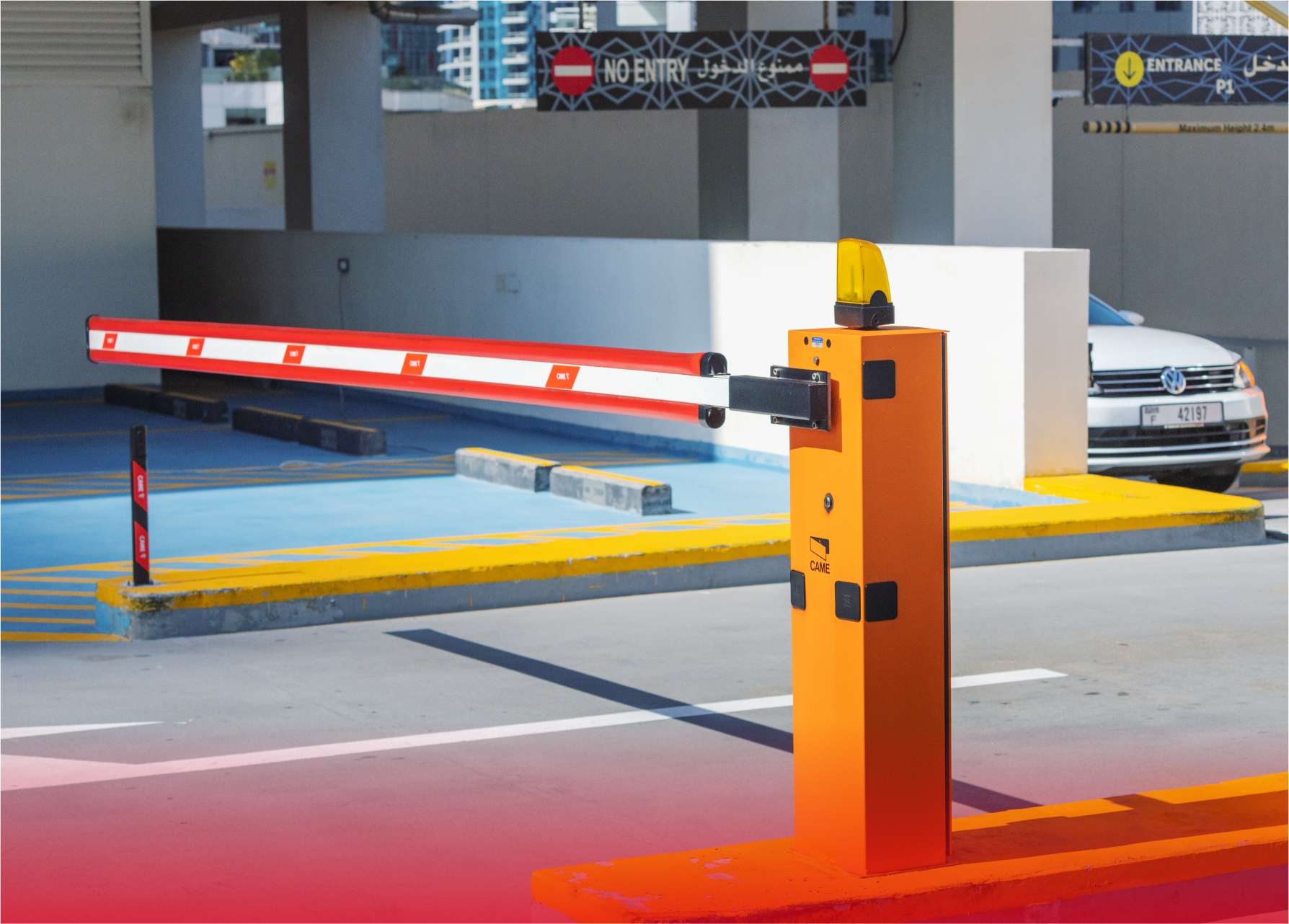 Parking barrier gate installation service