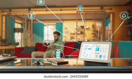 Smart lighting device for apartments