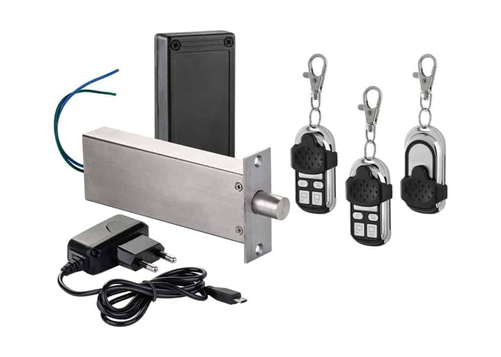 Complete access control kit with RFID reader and remote controls - Egypt Techno Trade, Access control Systems