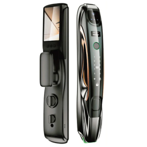 Lezn i11 smart lock, Cat Eye door lock, fingerprint door lock Egypt, smart door lock with camera, Tuya smart lock, video door lock, aluminum smart lock, home security Egypt, Lezn smart locks, WiFi smart door lock.