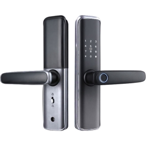 smart door lock Egypt, Lezn D01, Lezn smart lock, WiFi door lock, TUYA smart lock, Smart Life door lock, fingerprint door lock, hotel door lock, biometric smart lock, smart home security Egypt, RFID door lock, electronic door lock Egypt, Lezn D01 smart lock Egypt