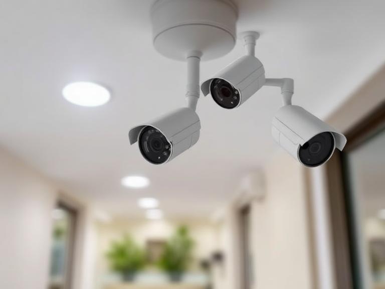CCTV surveillance camera installation